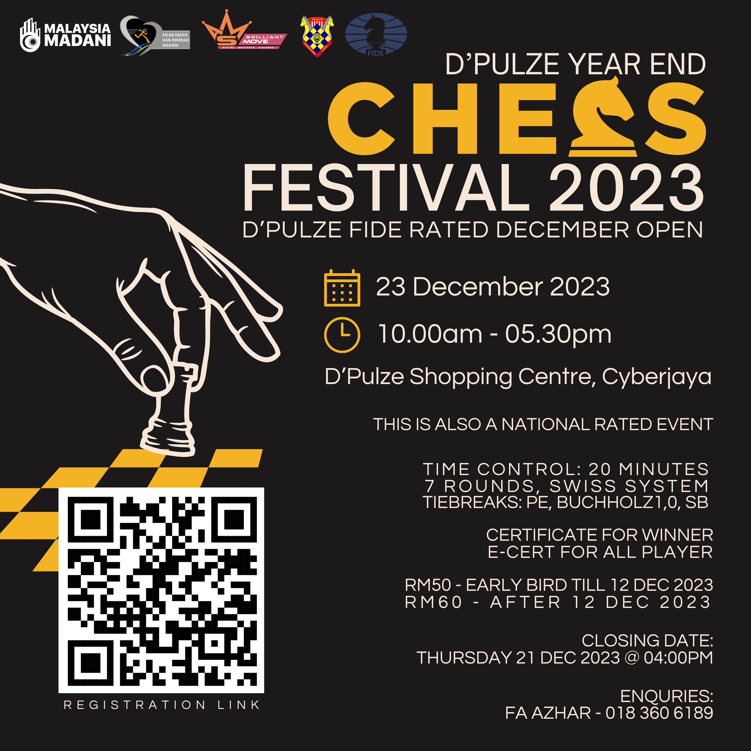 D'PULZE YEAR END CHESS FESTIVALS 2023
