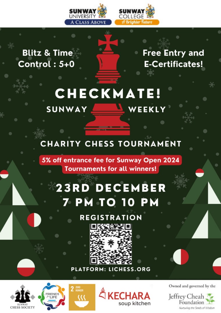 Sunway Online Charity Chess Tournament (Online Blitz)