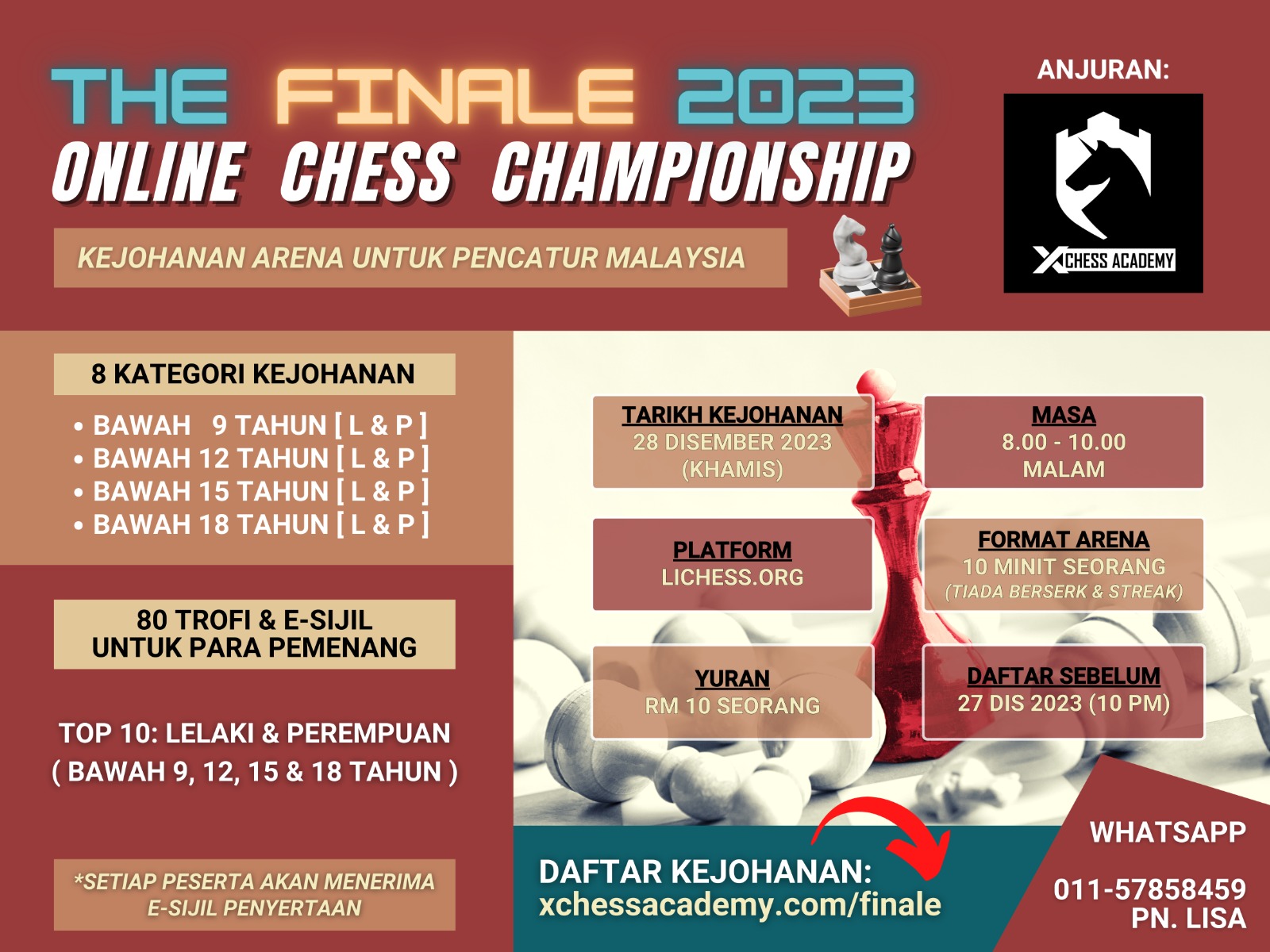 The Finale 2023 Online Chess Championship (Lichess)