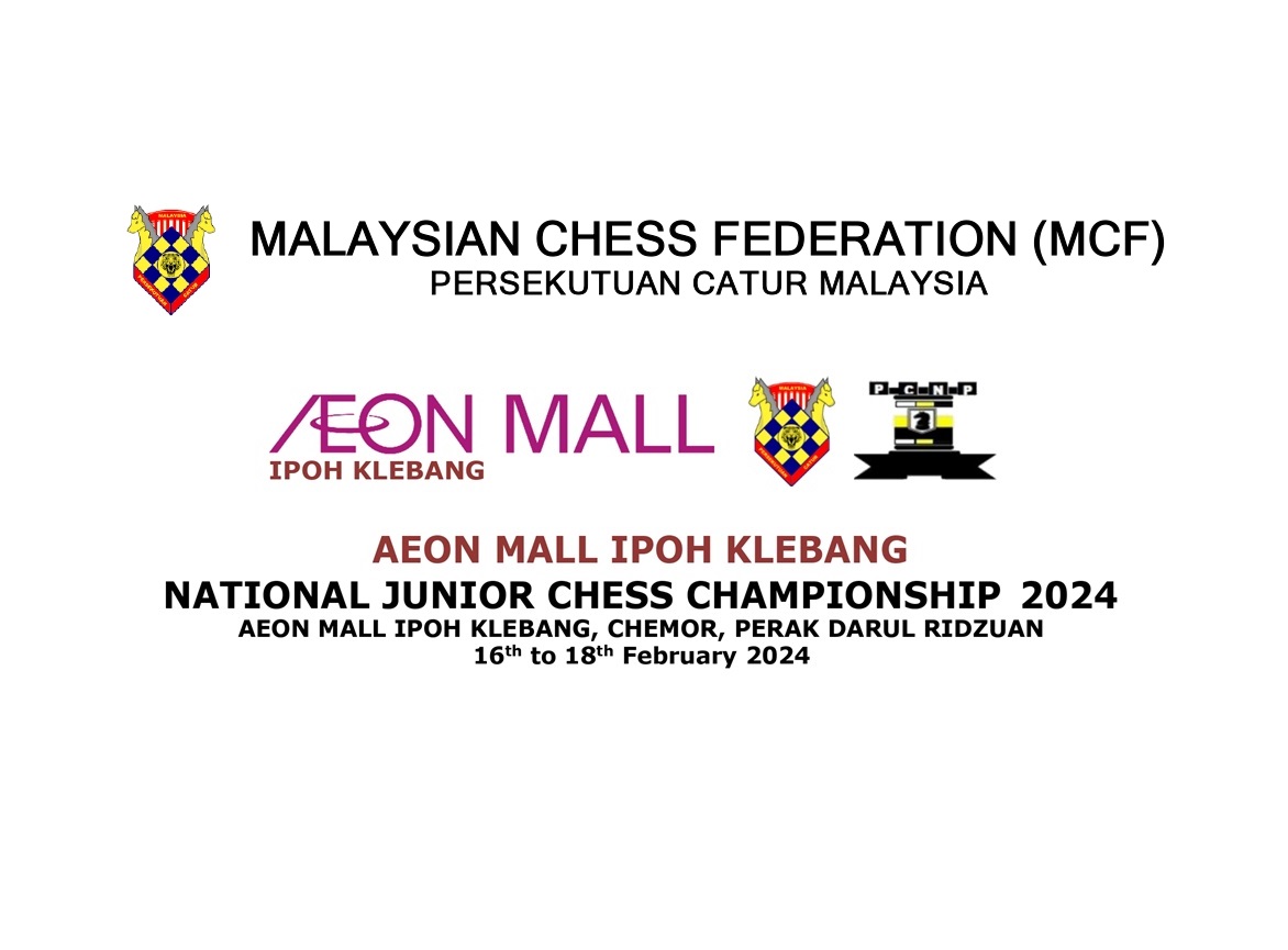 AEON MALL Ipoh Klebang National Junior Chess Championship 2024