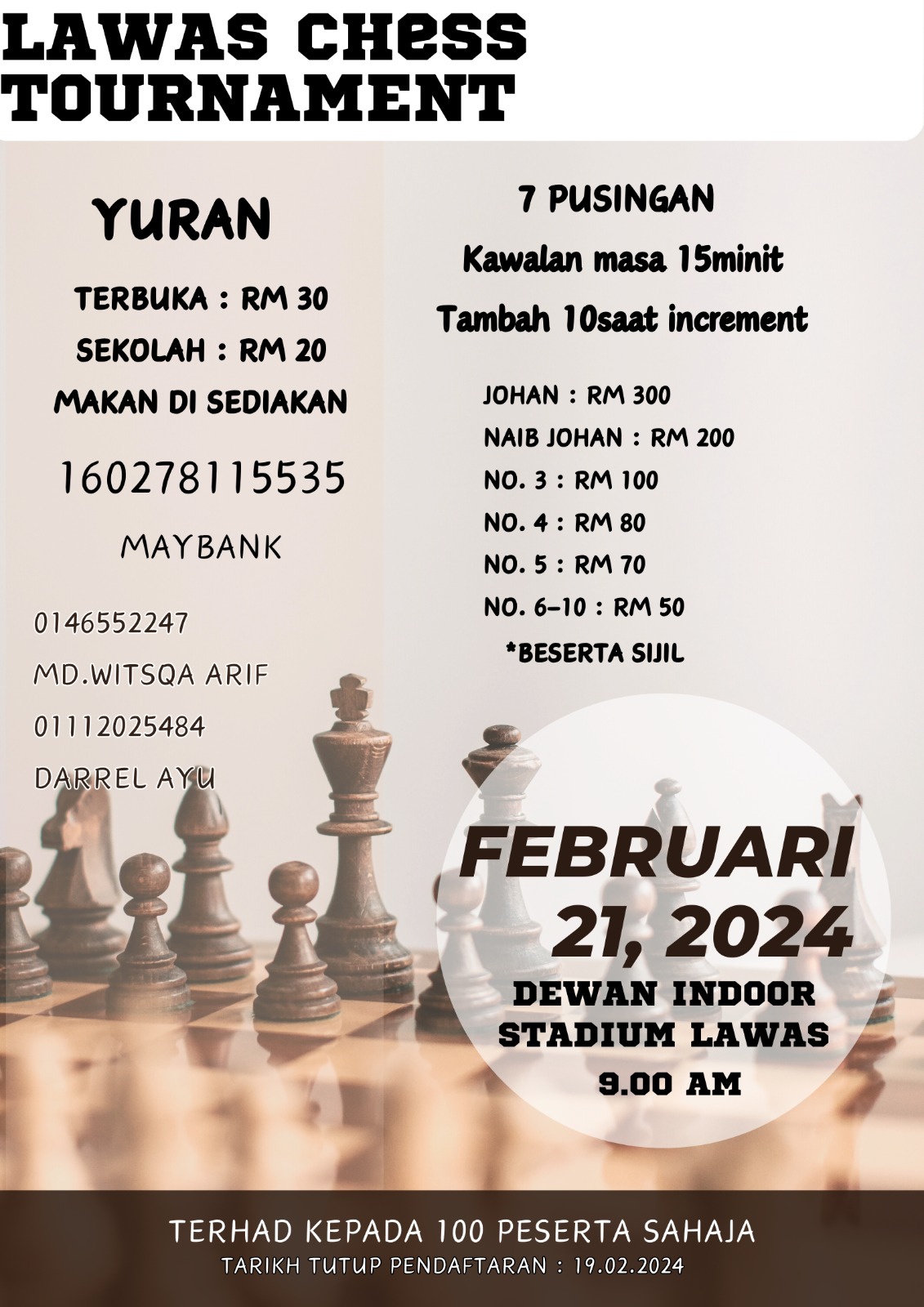 Lawas Chess Tournament