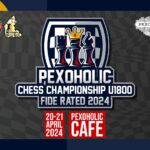 PEXOHOLIC Chess Championship U1800 Fide Rated 2024