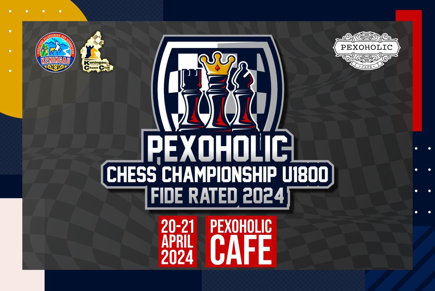 PEXOHOLIC Chess Championship U1800 Fide Rated 2024