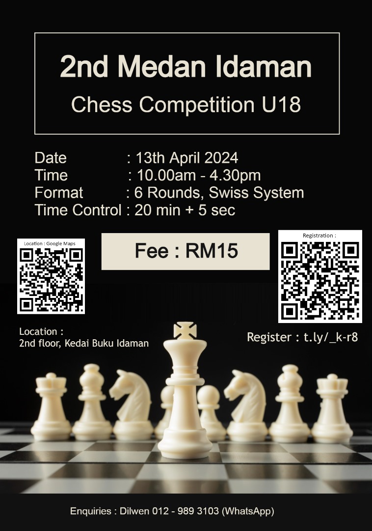 2nd Medan Idaman Chess Competition U18