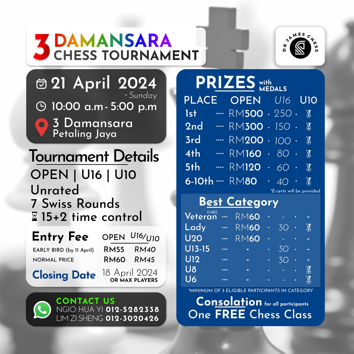 3 Damansara Chess Tournament