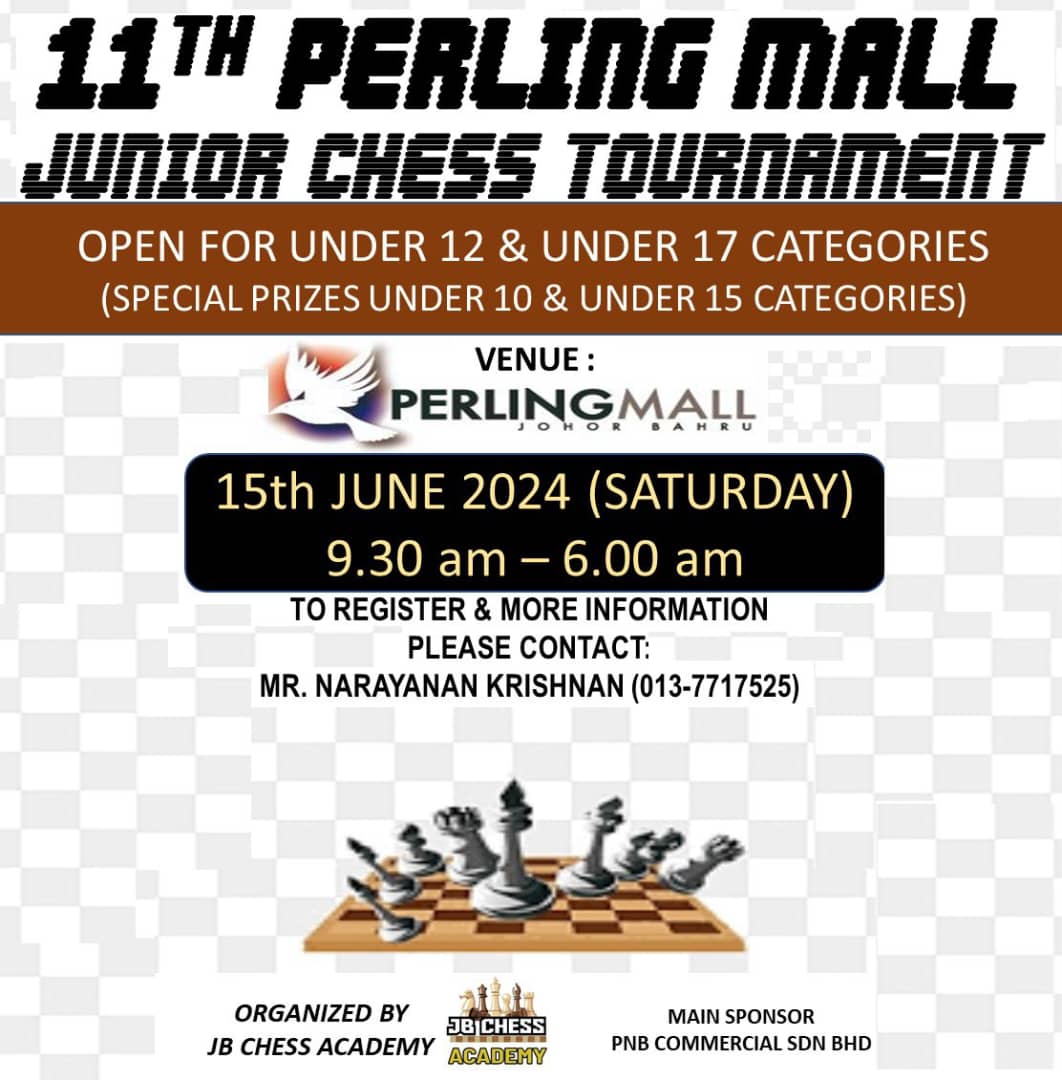 11th Perling Mall Junior Chess Tournament